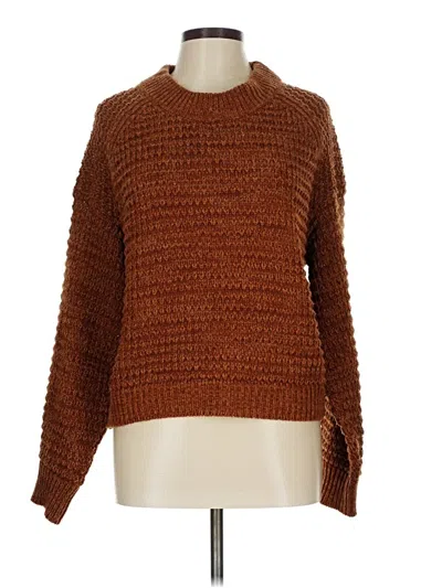 Pre-owned Universal Thread Pullover Sweater In Brown
