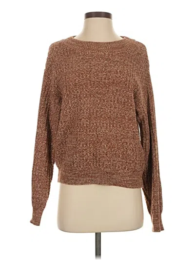 Pre-owned Universal Thread Pullover Sweater In Brown