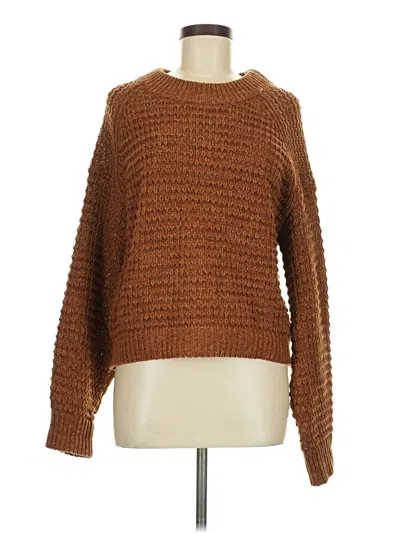 Pre-owned Universal Thread Pullover Sweater In Brown