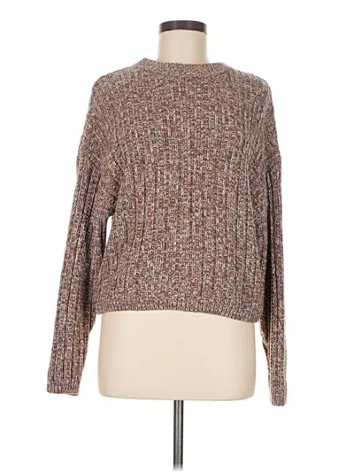Pre-owned Universal Thread Pullover Sweater In Brown
