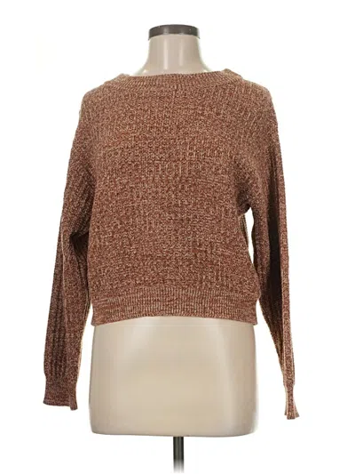 Pre-owned Universal Thread Pullover Sweater In Brown