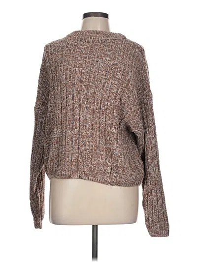 Pre-owned Universal Thread Pullover Sweater In Brown