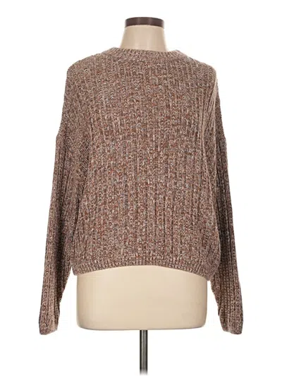 Pre-owned Universal Thread Pullover Sweater In Brown