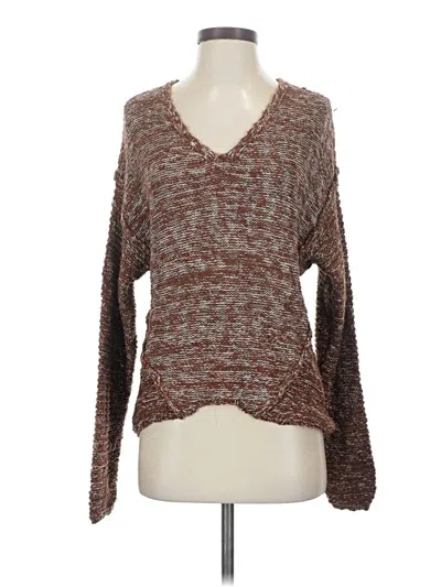 Pre-owned Universal Thread Pullover Sweater In Brown