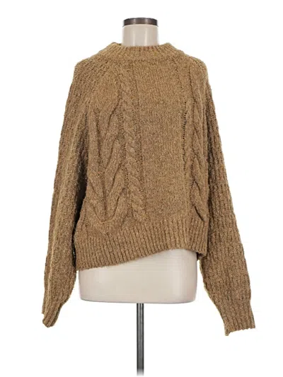 Pre-owned Universal Thread Pullover Sweater In Brown