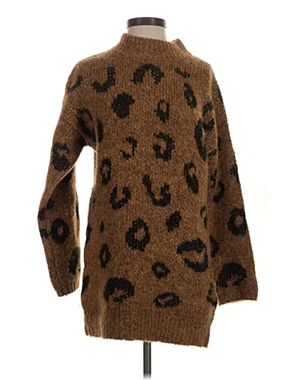 Pre-owned Universal Thread Pullover Sweater In Brown