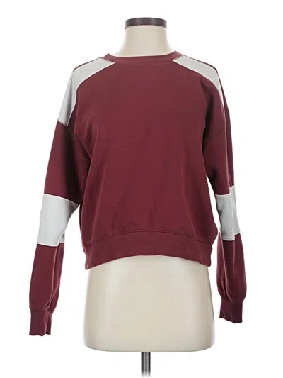 Pre-owned Universal Thread Pullover Sweater In Burgundy