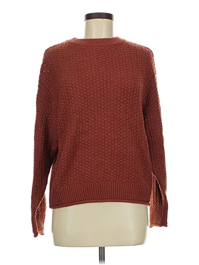 Pre-owned Universal Thread Pullover Sweater In Burgundy