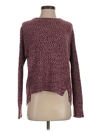 Pre-owned Universal Thread Pullover Sweater In Burgundy