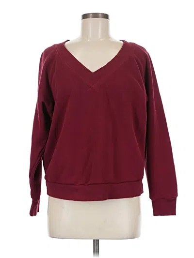 Pre-owned Universal Thread Pullover Sweater In Burgundy