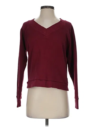 Pre-owned Universal Thread Pullover Sweater In Burgundy