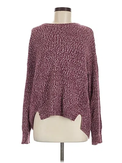 Pre-owned Universal Thread Pullover Sweater In Burgundy