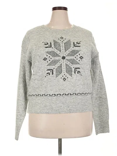 Pre-owned Universal Thread Pullover Sweater In Gray