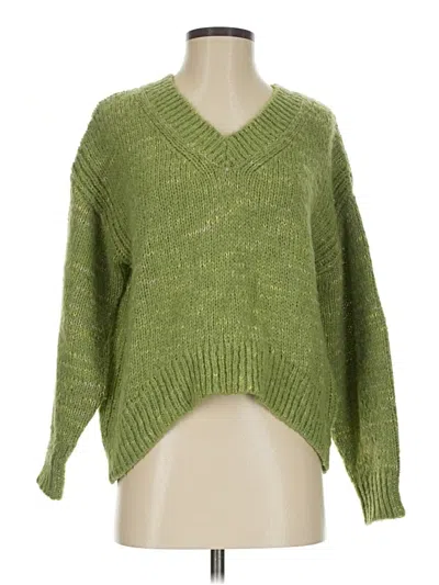 Pre-owned Universal Thread Pullover Sweater In Green