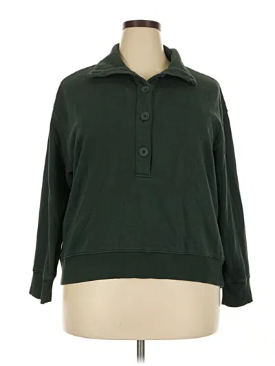 Pre-owned Universal Thread Pullover Sweater In Green