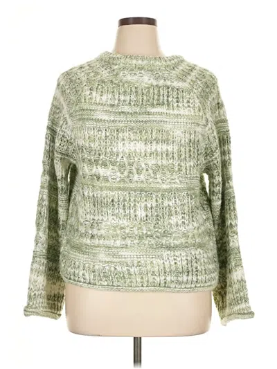 Pre-owned Universal Thread Pullover Sweater In Green