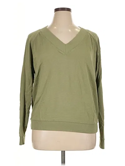 Pre-owned Universal Thread Pullover Sweater In Green