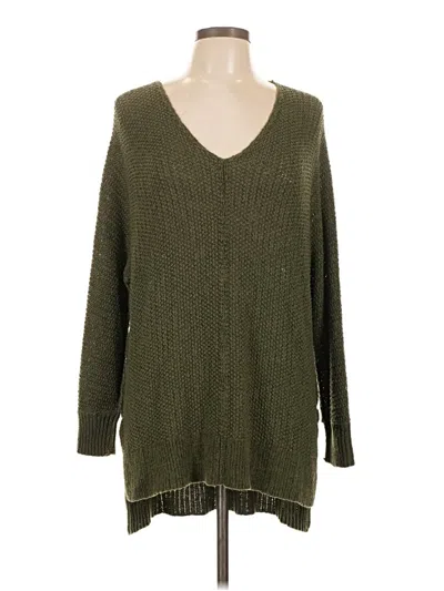 Pre-owned Universal Thread Pullover Sweater In Green