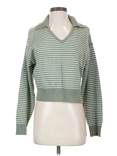Pre-owned Universal Thread Pullover Sweater In Green