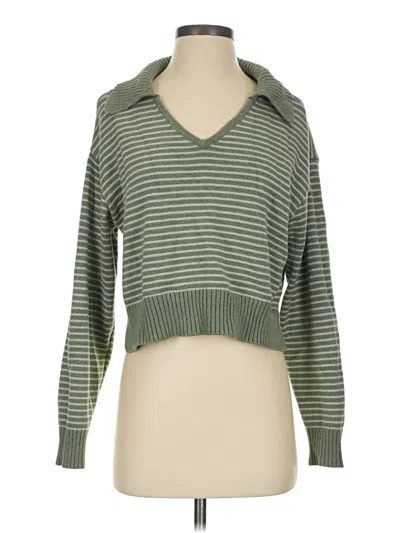 Pre-owned Universal Thread Pullover Sweater In Green