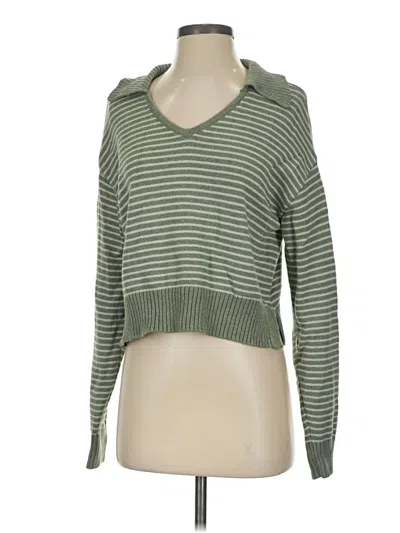 Pre-owned Universal Thread Pullover Sweater In Green