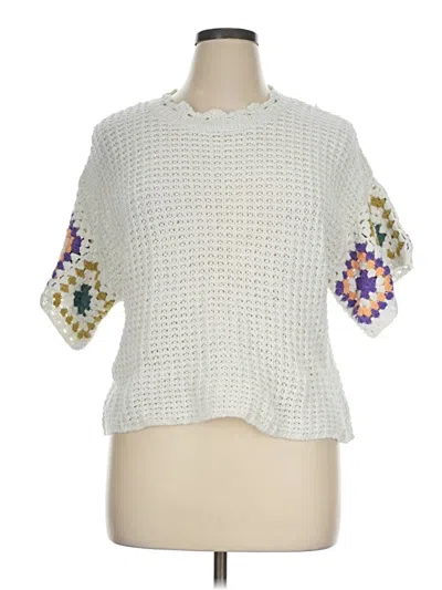 Pre-owned Universal Thread Pullover Sweater In Green
