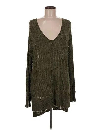 Pre-owned Universal Thread Pullover Sweater In Green