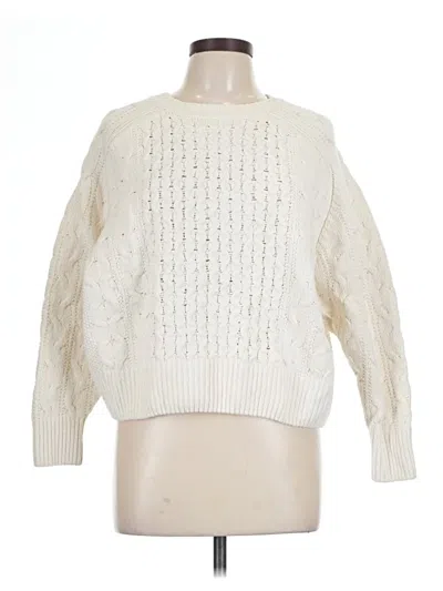 Pre-owned Universal Thread Pullover Sweater In Ivory