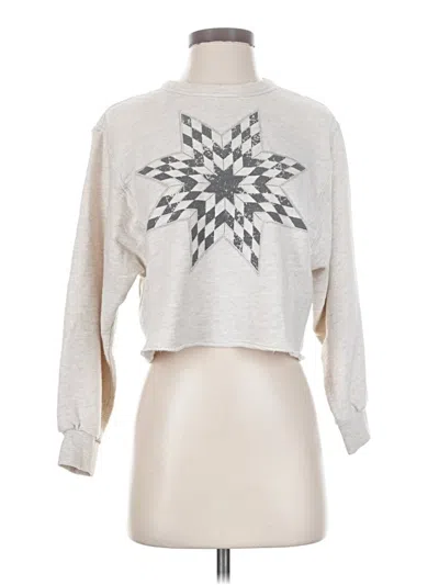 Pre-owned Universal Thread Pullover Sweater In Ivory