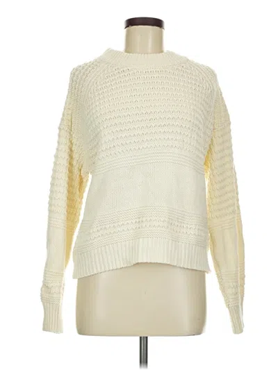 Pre-owned Universal Thread Pullover Sweater In Ivory