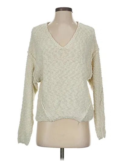 Pre-owned Universal Thread Pullover Sweater In Ivory