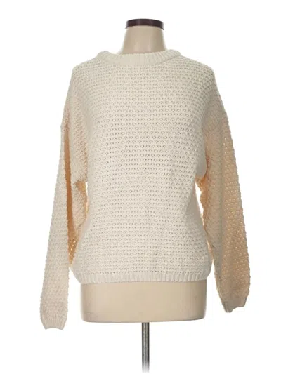 Pre-owned Universal Thread Pullover Sweater In Ivory