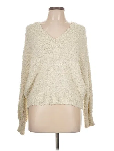 Pre-owned Universal Thread Pullover Sweater In Ivory