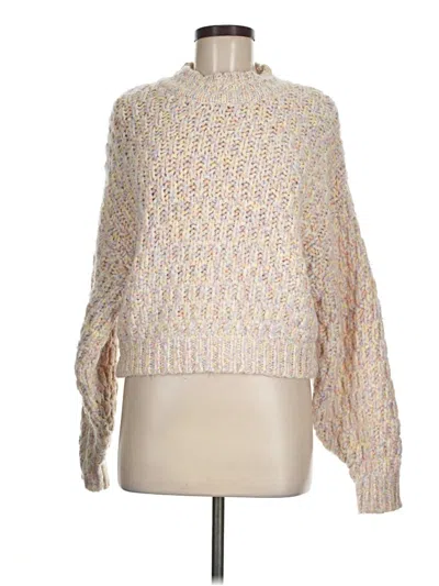 Pre-owned Universal Thread Pullover Sweater In Ivory