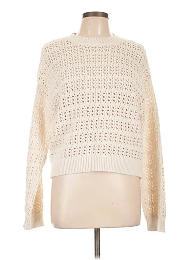 Pre-owned Universal Thread Pullover Sweater In Ivory