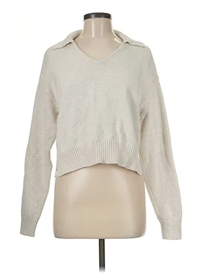 Pre-owned Universal Thread Pullover Sweater In Ivory