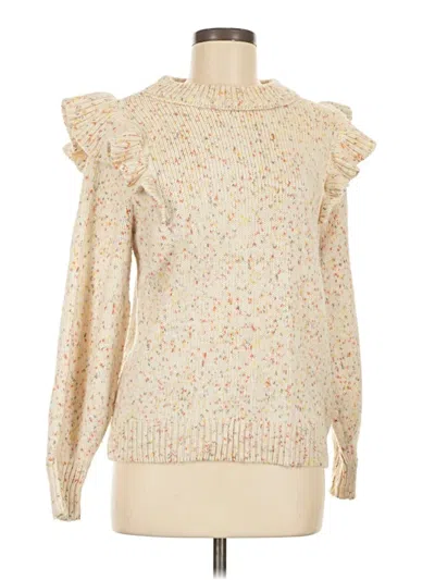 Pre-owned Universal Thread Pullover Sweater In Ivory