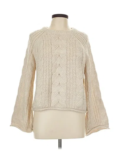 Pre-owned Universal Thread Pullover Sweater In Ivory