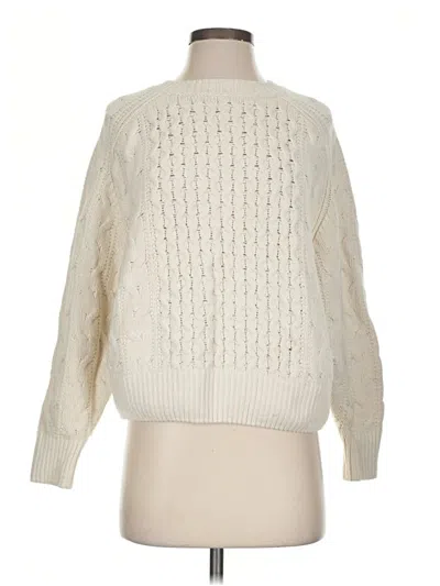 Pre-owned Universal Thread Pullover Sweater In Ivory