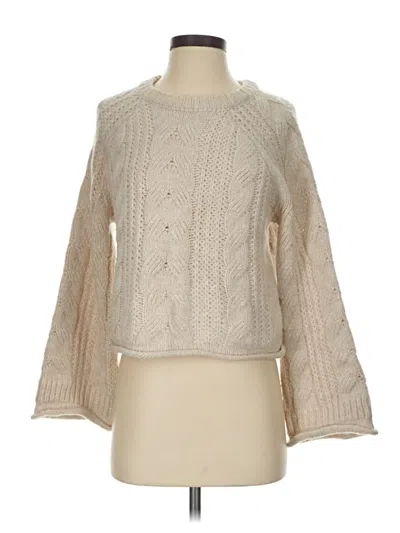Pre-owned Universal Thread Pullover Sweater In Ivory