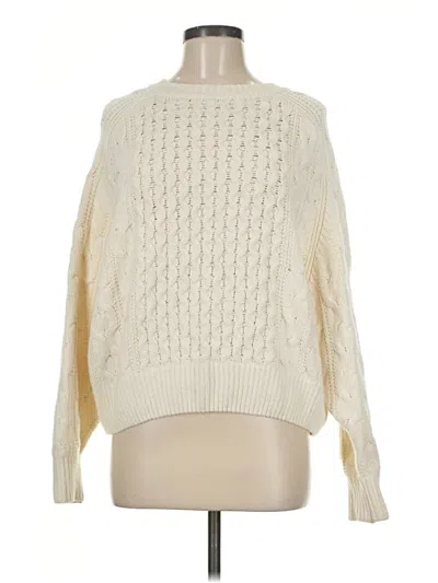 Pre-owned Universal Thread Pullover Sweater In Ivory