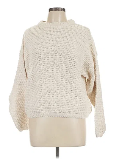 Pre-owned Universal Thread Pullover Sweater In Ivory