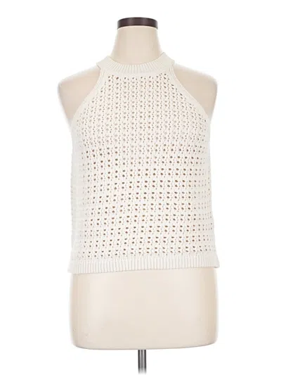 Pre-owned Universal Thread Pullover Sweater In Ivory