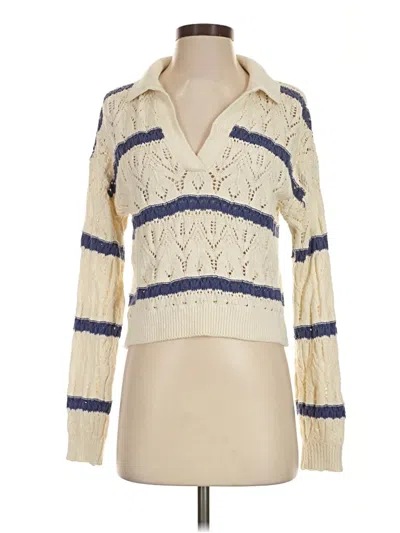 Pre-owned Universal Thread Pullover Sweater In Ivory