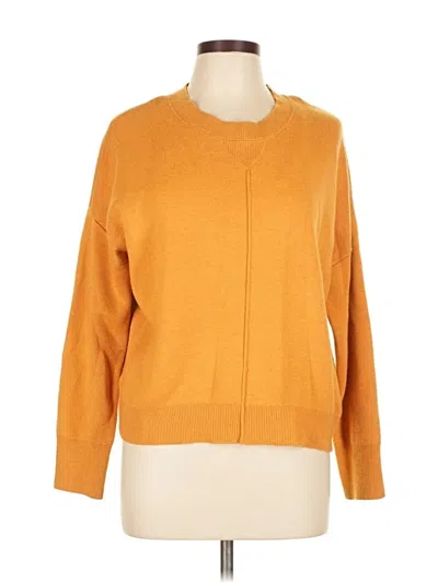 Pre-owned Universal Thread Pullover Sweater In Orange