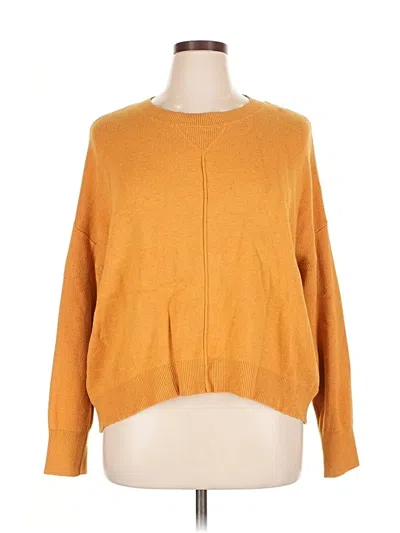 Pre-owned Universal Thread Pullover Sweater In Orange