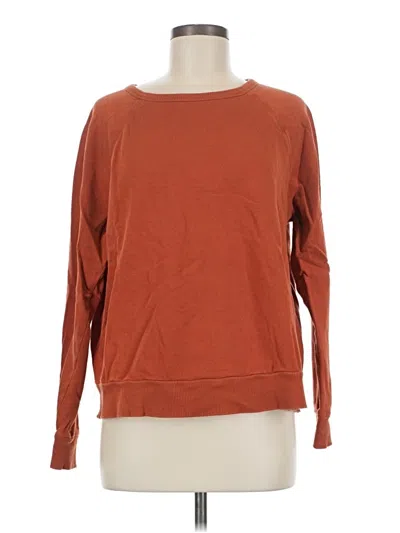 Pre-owned Universal Thread Pullover Sweater In Orange