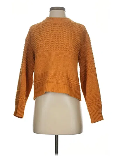 Pre-owned Universal Thread Pullover Sweater In Orange