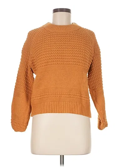 Pre-owned Universal Thread Pullover Sweater In Orange