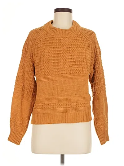 Pre-owned Universal Thread Pullover Sweater In Orange